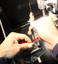 水平垂直及针焰燃烧一体机两种水平垂直燃烧燃烧试验灯头和针焰试验灯头如何更换