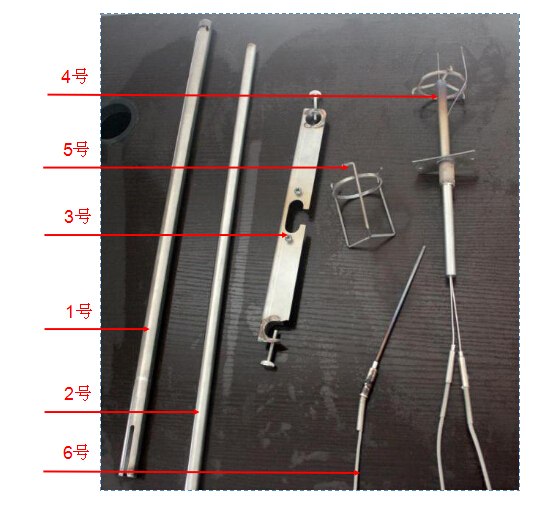 建筑材料不燃性试验炉设备包装中各类配件