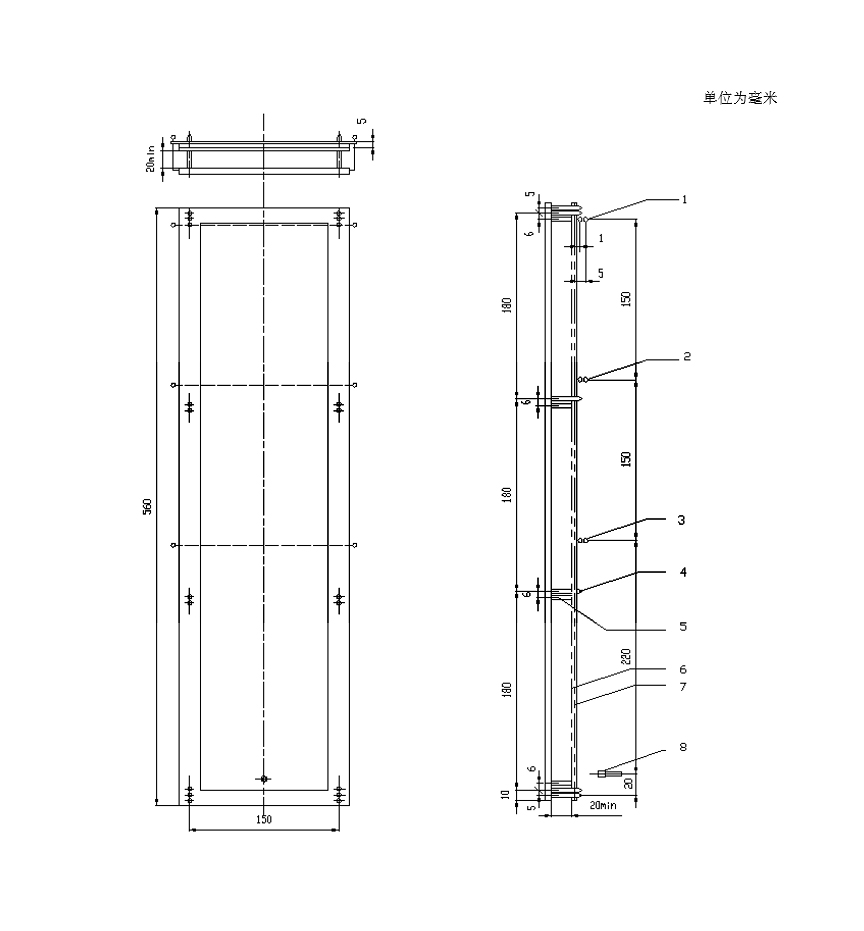 GB 32086-2015 特定种类汽车内饰材料垂直燃烧试样固定架